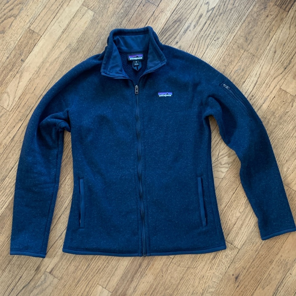 Excellent Condition Navy Patagonia Better Sweater, Size M